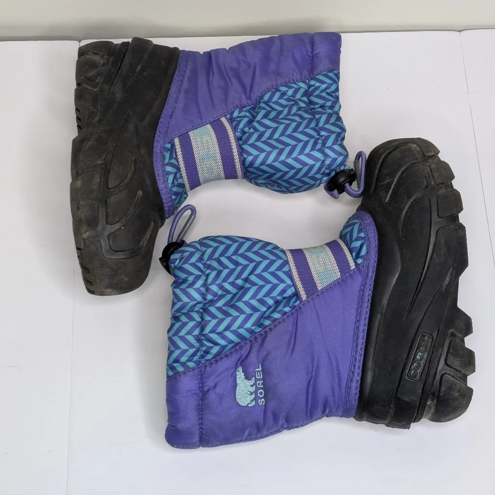 Sorel Purple Snow Winter Boot 10T